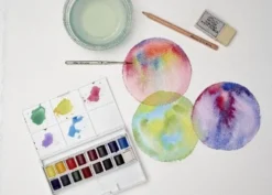 Winsor & Newton - Akvarelfarve Sæt Med 16 Farver - Complete Pocket