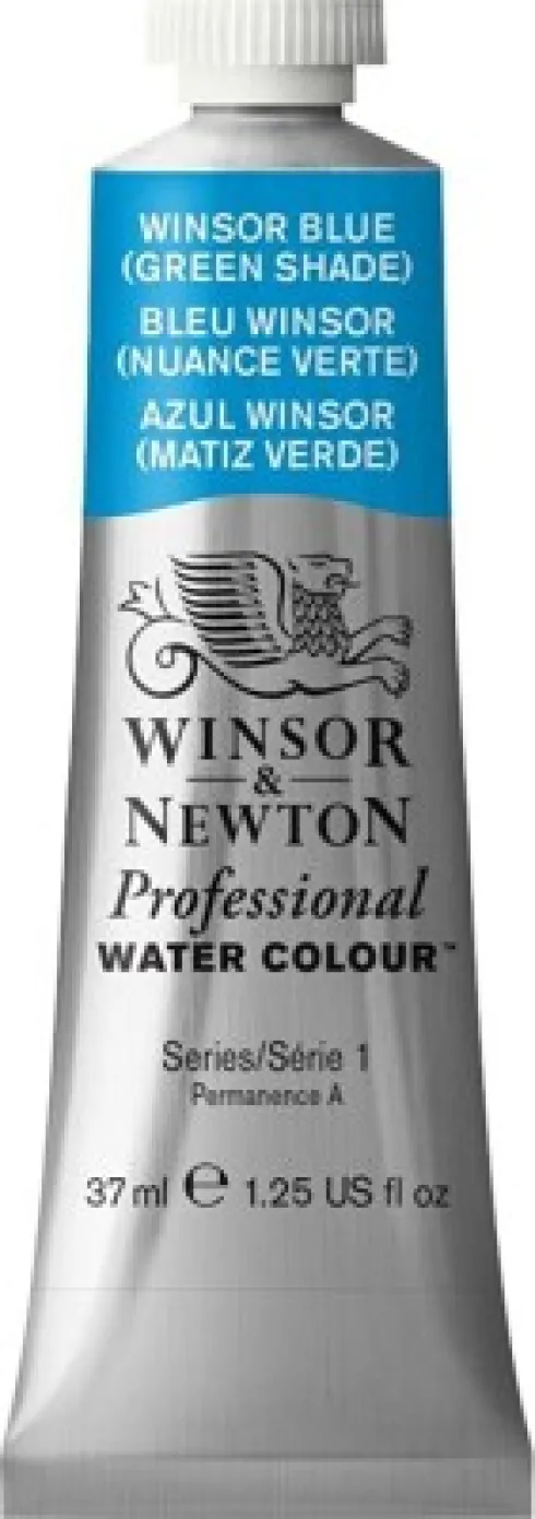 Winsor & Newton - Akvarelfarve - Winsor Blue Green Shade 37 ML