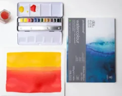 Winsor & Newton - Akvarelpapir - 300G 23X30,5 CM - 20 Sider