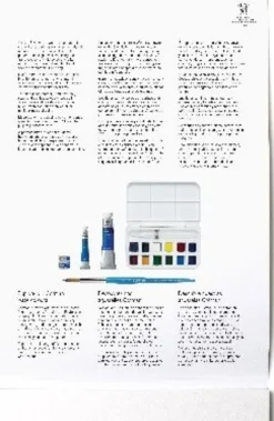 Winsor & Newton - Akvarelpapir - 30X40 CM - Cold Press - 12 Ark