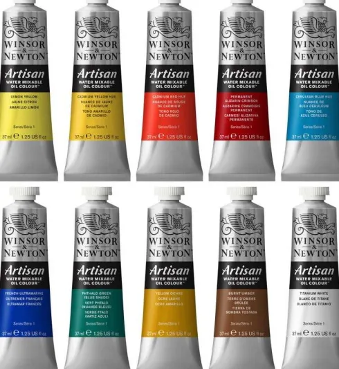 Winsor & Newton - Artisan Oliemaling Sæt - 10X37 ML