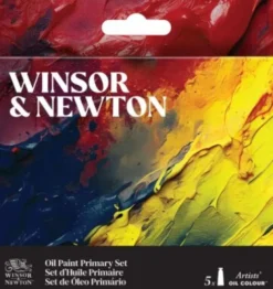 Winsor & Newton - Artists Oil - Oliemaling Sæt 5X37 ML - Primary Set