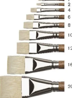 Winsor & Newton - Artists Pensel - Hog - Str. 12