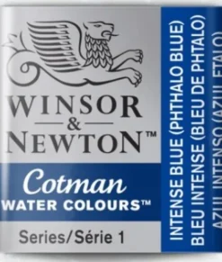 Winsor & Newton - Cotman Watercolour - 1/2 Pan - Intens Blå