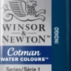 Winsor & Newton - Cotman Watercolour - 1/2 Pan - Indigo Blå