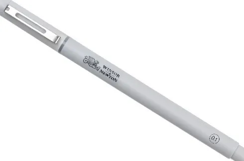 Winsor & Newton - Fineliner Tusch - Kølig Grå - 0,1 MM