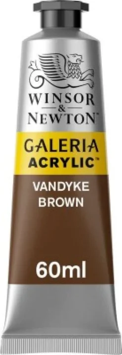 Winsor & Newton - Galeria Acrylic - 60 ML - Vandyke Brown 676