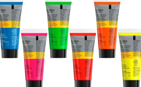 Winsor & Newton - Galeria Acrylic - Fluorescent Set - 6X20 ML