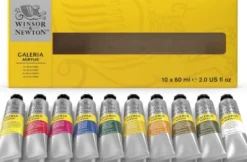 Winsor & Newton - Galeria Akrylmaling Sæt - 10X60 ML
