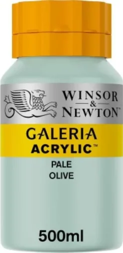 Winsor & Newton - Galeria Akrylmaling - Pale Olive 500 ML
