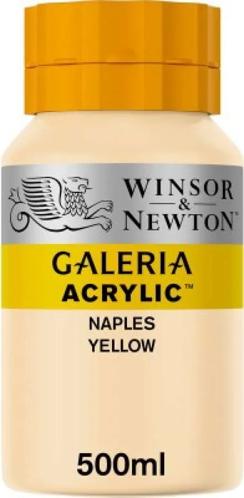 Winsor & Newton - Galeria Akrylmaling - Naples Yellow 500 ML