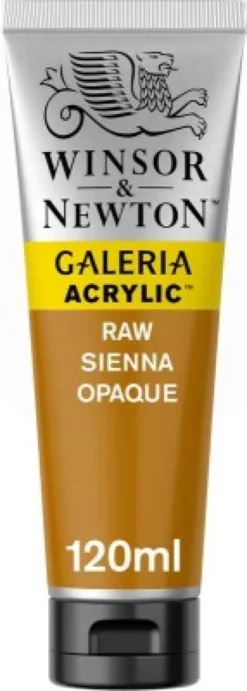 Winsor & Newton - Galeria Akrylmaling - Raw Sienna Opaque 120 ML