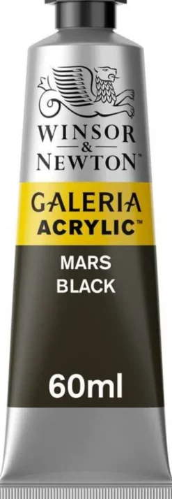 Winsor & Newton - Galeria Akrylmaling - Mars Sort 60 ML