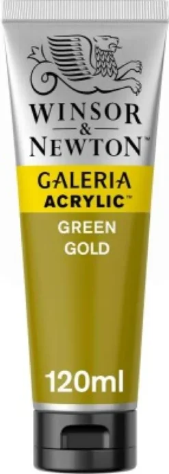 Winsor & Newton - Galeria Akrylmaling - Green Gold 120 ML