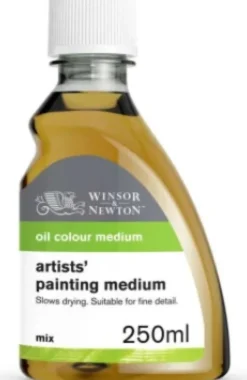 Winsor & Newton - Oil Colour Medium - Artists' Painting Medium 250 0Ml - Olie Medium