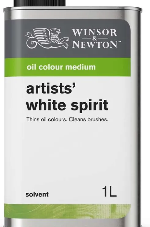 Winsor & Newton - Oil Colour Solvents Artists White Spirit 1000 ML