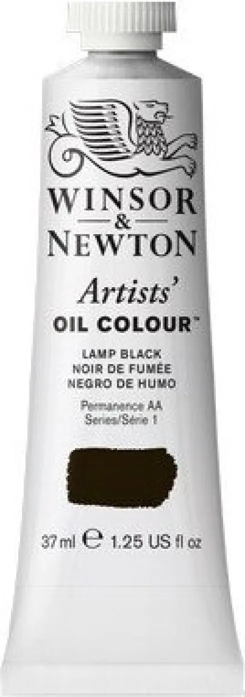Winsor & Newton - Oliemaling - Artists - Lamp Black 37 ML