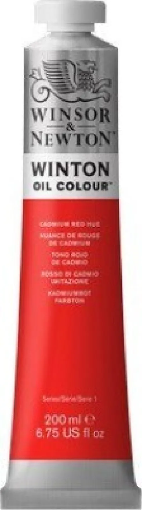 Winsor & Newton - Oliemaling - Cadmium Red Hue 200 ML