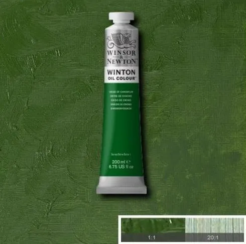 Winsor & Newton - Oliemaling - Oxide Of Chromium 200 ML