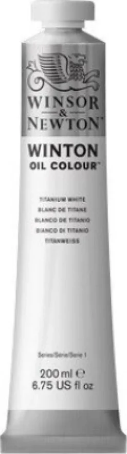 Winsor & Newton - Oliemaling - Winton - Titanium White 200 ML