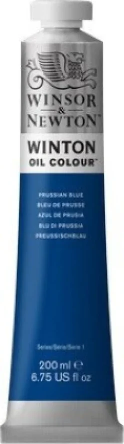 Winsor & Newton - Oliemaling - Winton - Prussian Blue 200 ML