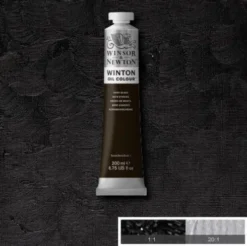Winsor & Newton - Oliemaling - Winton - Ivory Black 200 ML