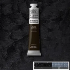 Winsor & Newton - Oliemaling - Winton - Lamp Black 200 ML