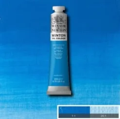 Winsor & Newton - Oliemaling - Winton - Cerulean Blue Hue 200 ML