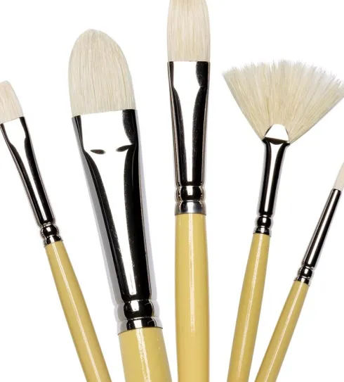 Winsor & Newton - Pensel - Filbert - Str. 2 - Til Akryl Og Oliemaling