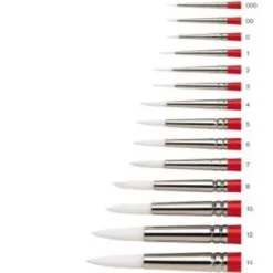 Winsor & Newton - Pensel - Syntetisk - Kort Rund - Str. 00