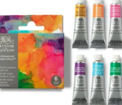 Winsor & Newton - Professional Watercolour - Vibrant Set - 6X5 ML