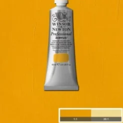 Winsor & Newton - Proff Akrylmaling - Cadmium Yellow Deep 60 ML