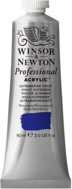 Winsor & Newton - Proff Akrylmaling - Ultramarine Violet 60 ML