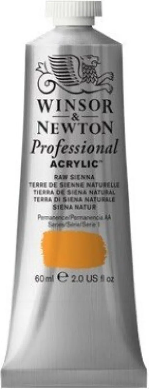 Winsor & Newton - Proff Akrylmaling - Raw Sienna 60 ML