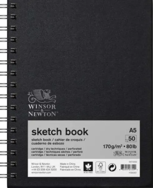 Winsor & Newton - Skitseblok - A5 170G - 50 Sider