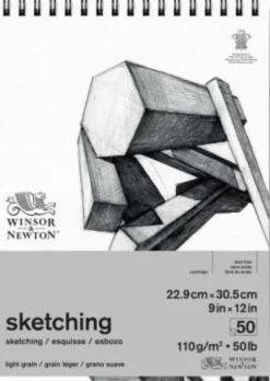 Winsor & Newton - Skitseblok - A4 110G 23X30,5 CM - 50 Sider