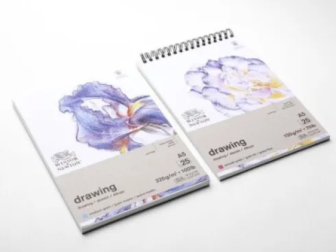 Winsor & Newton - Tegneblok - Glat 220G A5 25 Sider