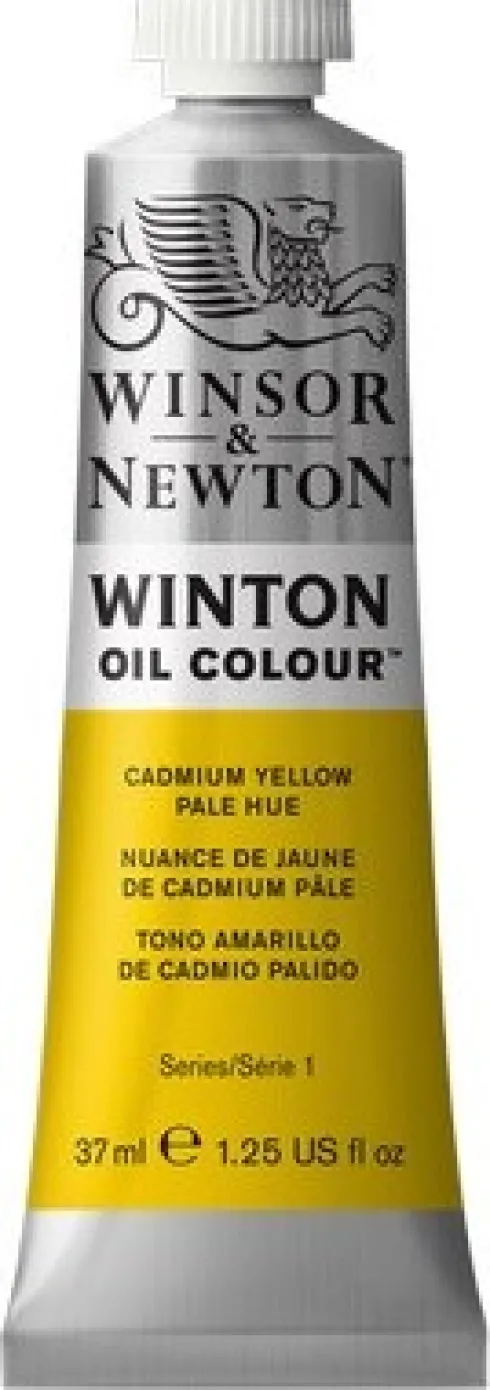 Winsor & Newton - Winton Oil Colour 37 ML - Cadmium Yellow Pale Hue 119
