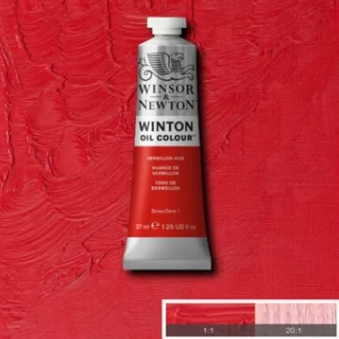 Winsor & Newton - Winton Oil Colour 37 ML - Vermilion Hue 682