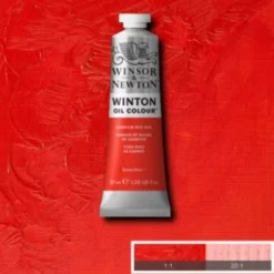 Winsor & Newton - Winton Oil Colour 37 ML - Cadmium Red Hue 095