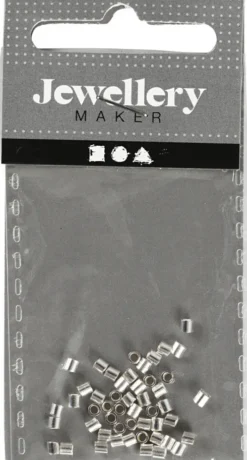 Wireklemmer - Ø 2 MM - Sterling Sølv - 50 Stk