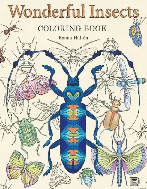 Wonderful Insects Coloring Book