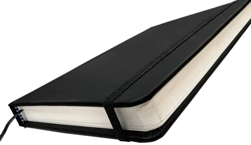 Zieler - Sketch Book - Skitsebog - Sort - 210X130 MM - 80 Ark
