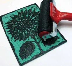 Zieler - Soft Polymer Lino Sheets - 3 Linoleumstryk Plader - A4